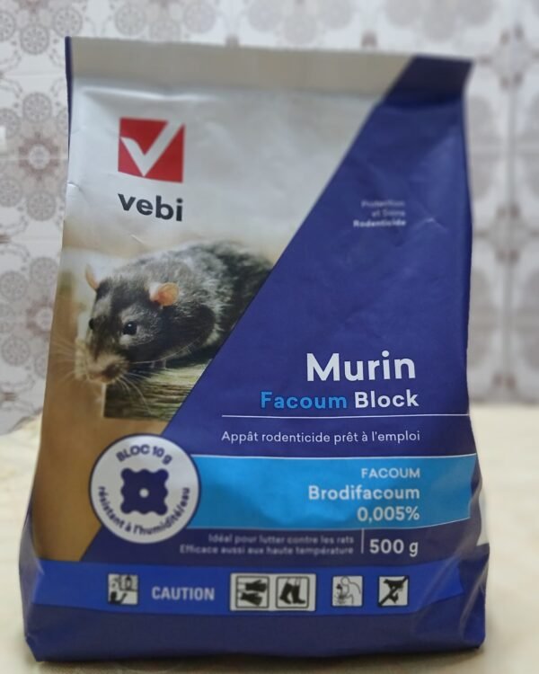 Vebi murin 500 G - طُعم فعال لمحاربة الفئران والجرذان - Image 2