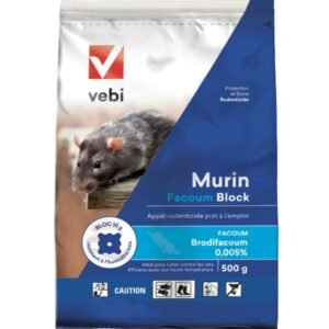 Vebi murin 500 G - طُعم فعال لمحاربة الفئران والجرذان
